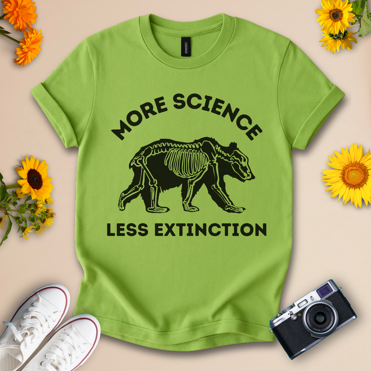 More Science Less Extinction Softstyle T-Shirt