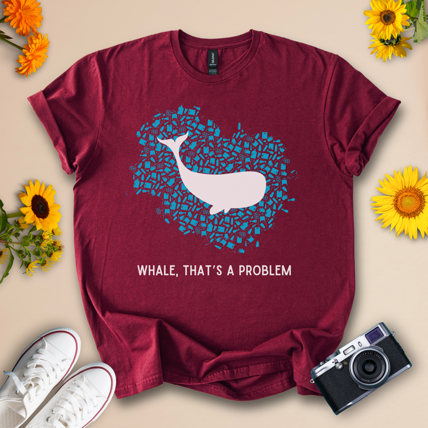 Whale, That's a Problem - Ocean Eco Tee