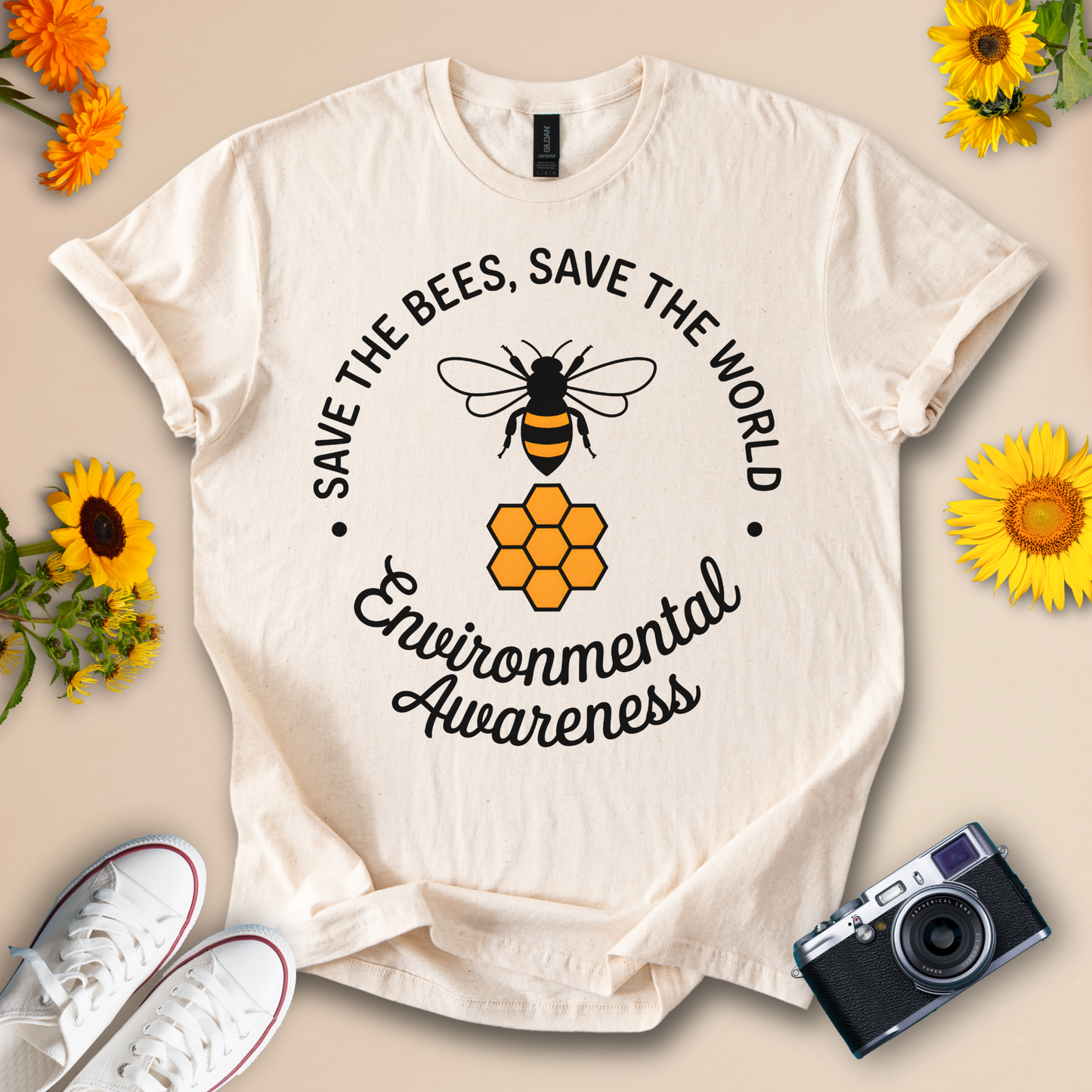 Save the Bees and Save the World Tee