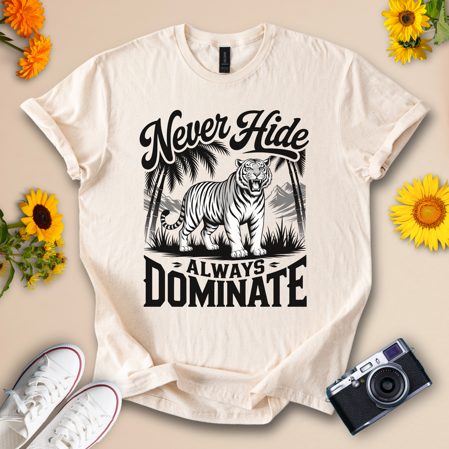 Dominant Tiger T-Shirt – Unisex Motivational Tee