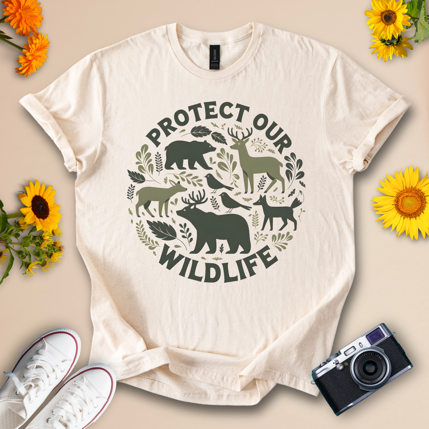 Protect Our Wildlife Unisex T-Shirt – Animal Conservation Tee