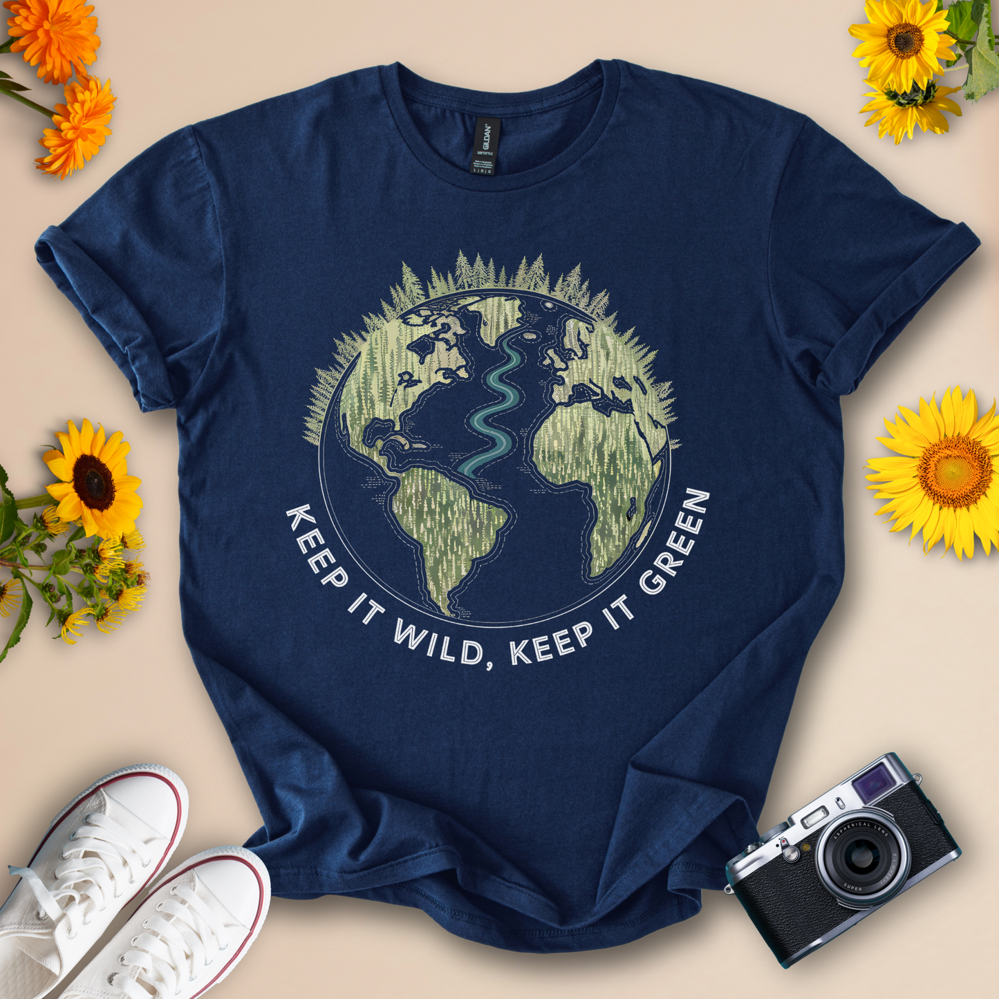 Keep It Wild, Keep It Green - Save Wildlife Tee
