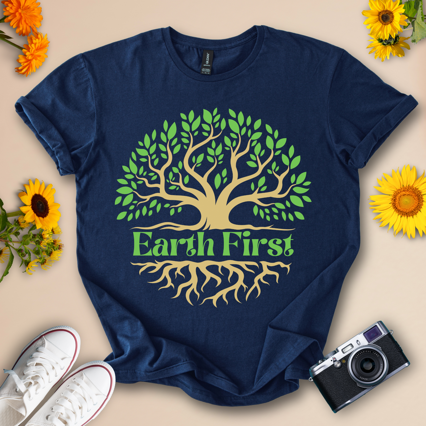 Earth First Tee - Wildserve - Inspirational Wildlife Tees