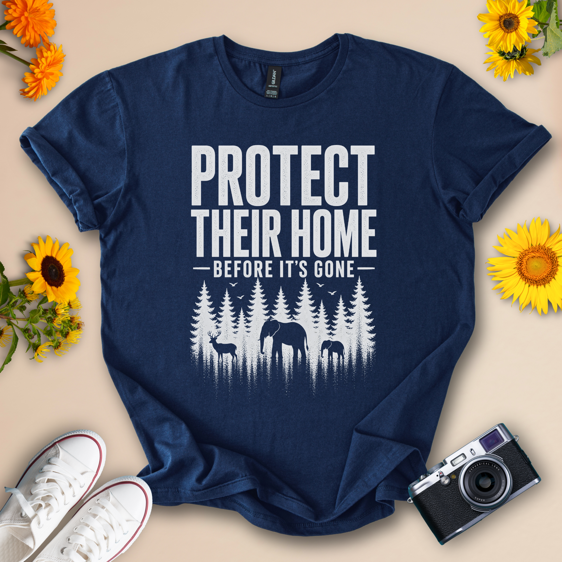 Protect Their Home 🦌 - Wildserve - Inspirational Wildlife Tees