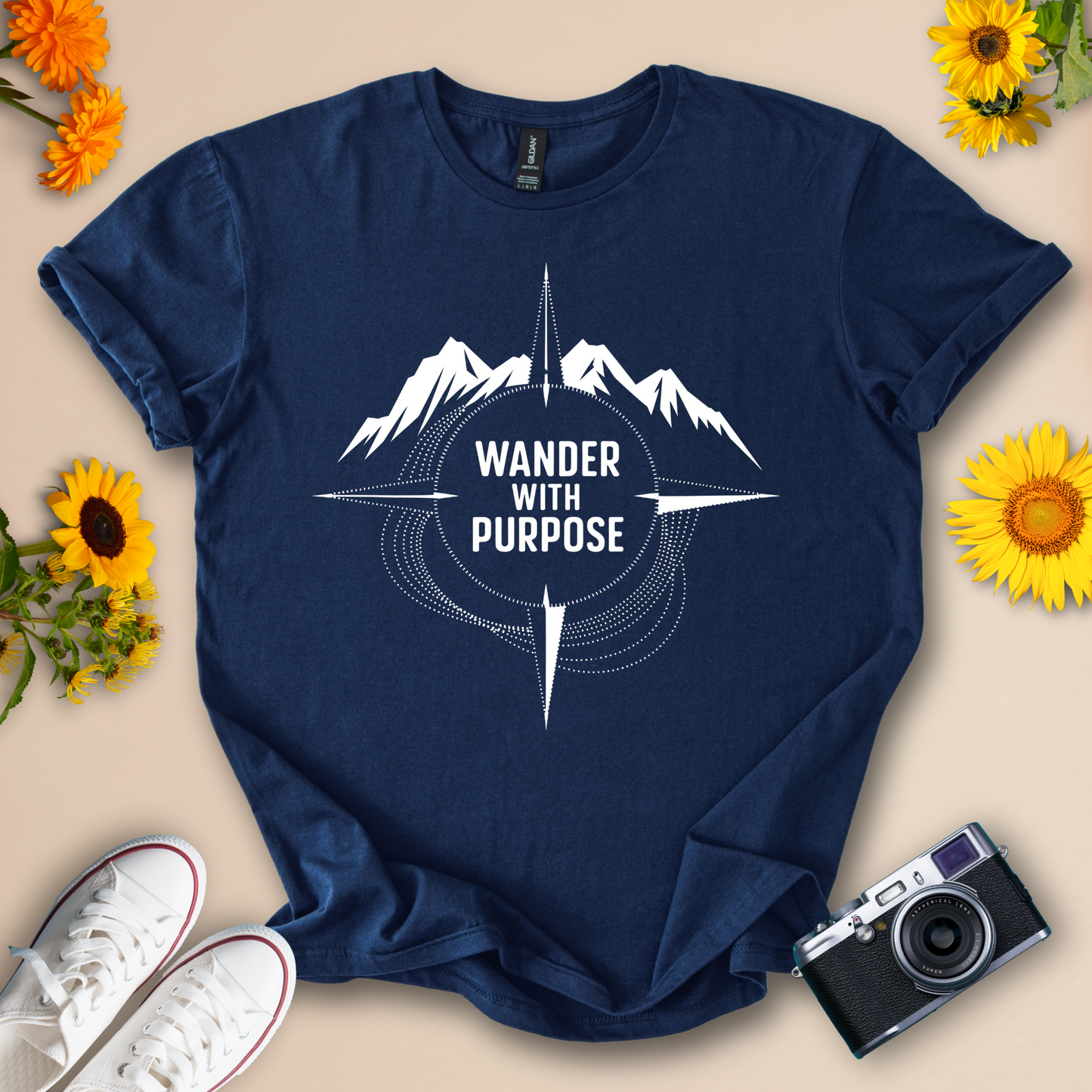 Wander with Purpose Hiking Tee