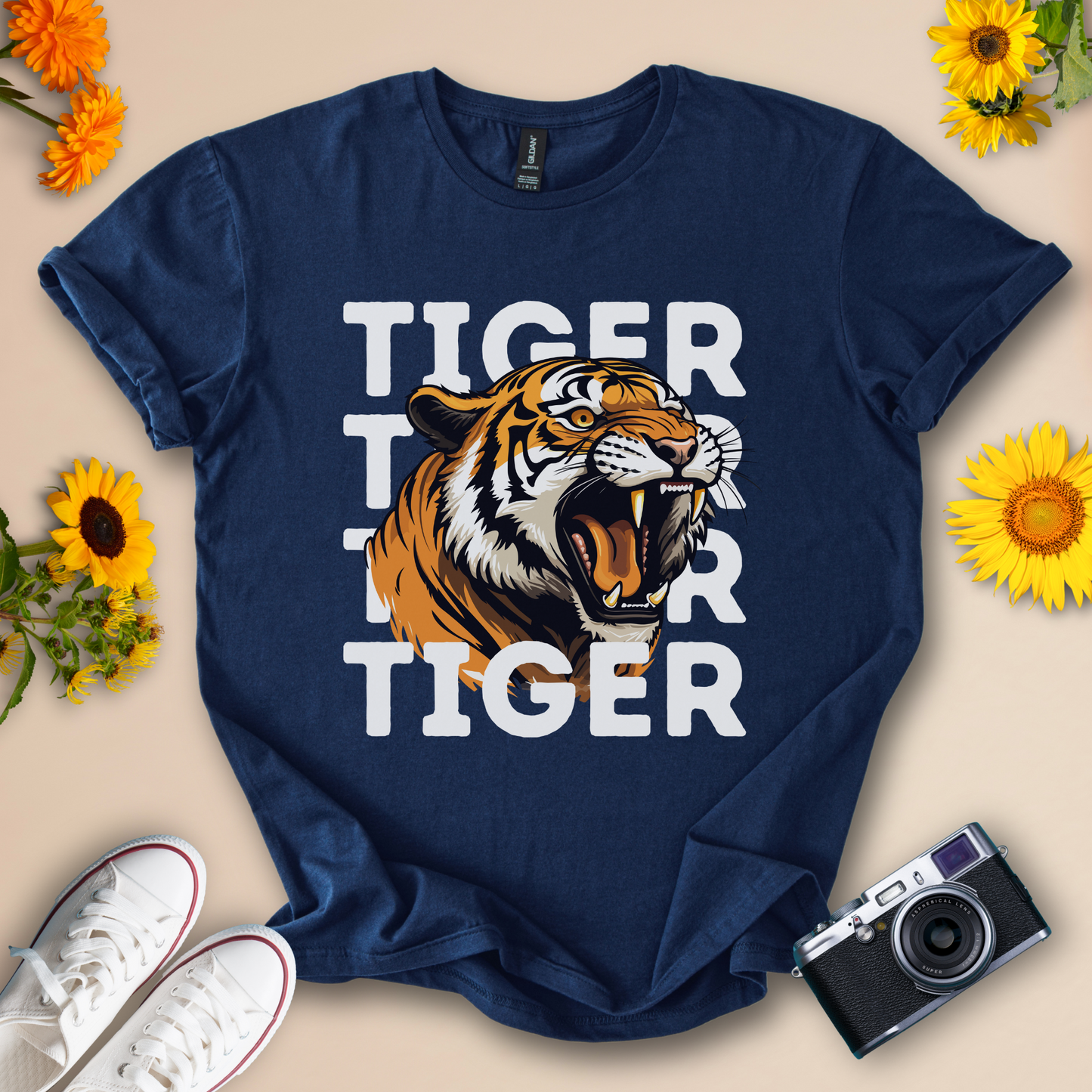 Fierce Tiger Graphic Unisex Tee