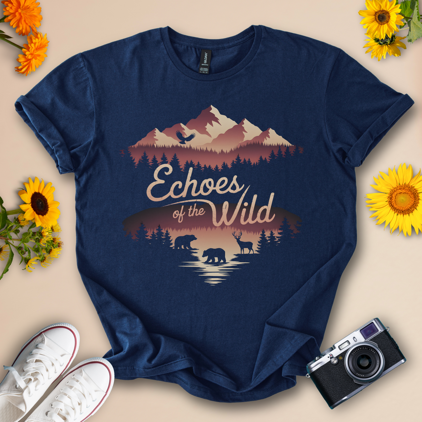 Echoes of the Wild - Nature Adventure Tee
