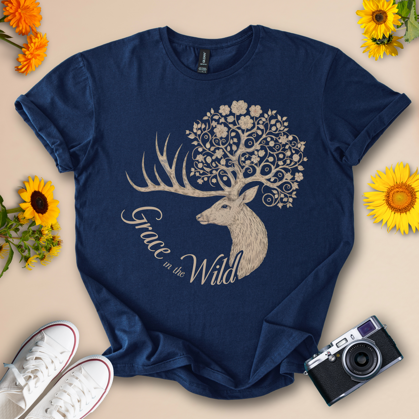 Grace in the Wild Design Tee