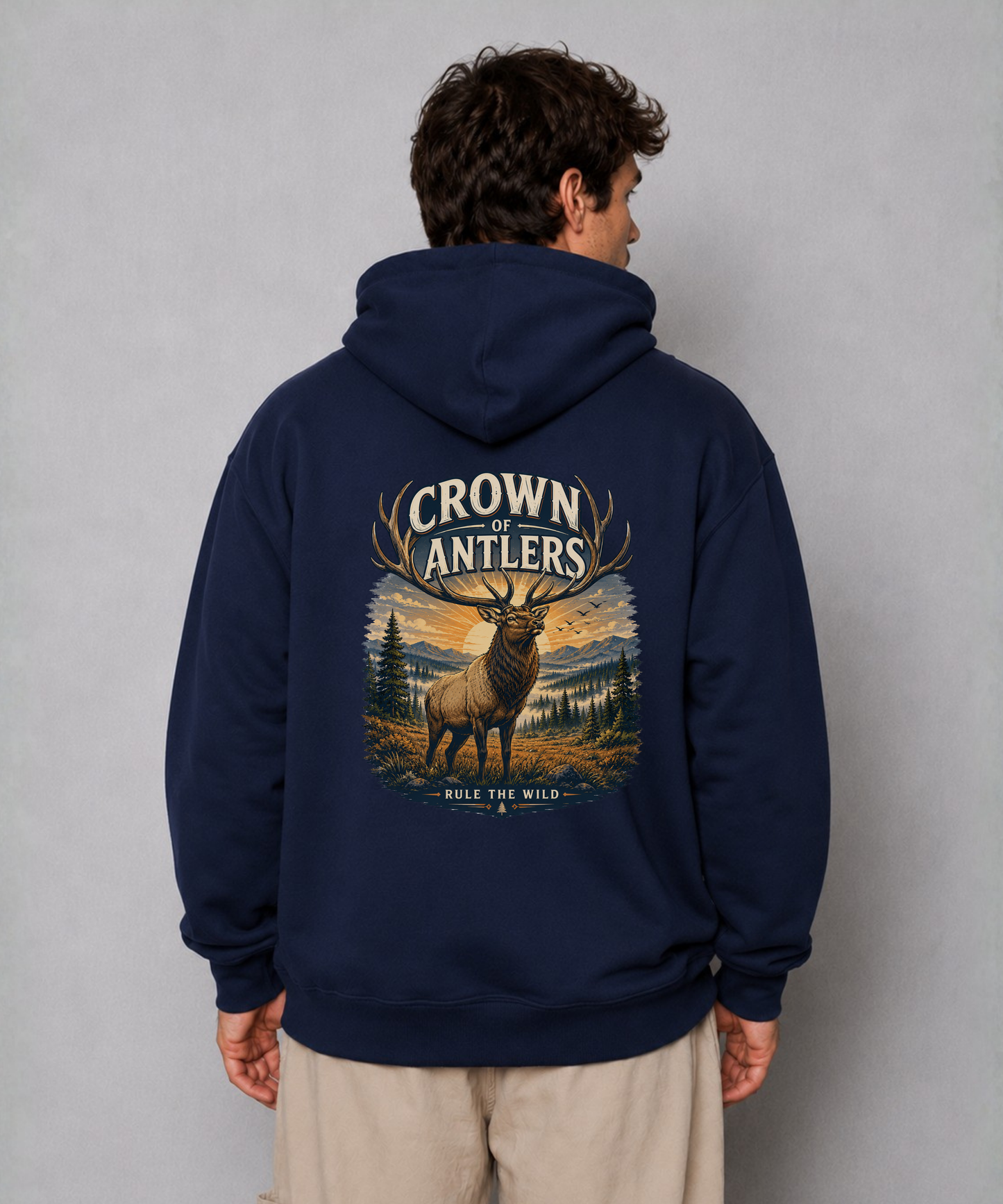 Crown of Antlers™ Premium Hoodie