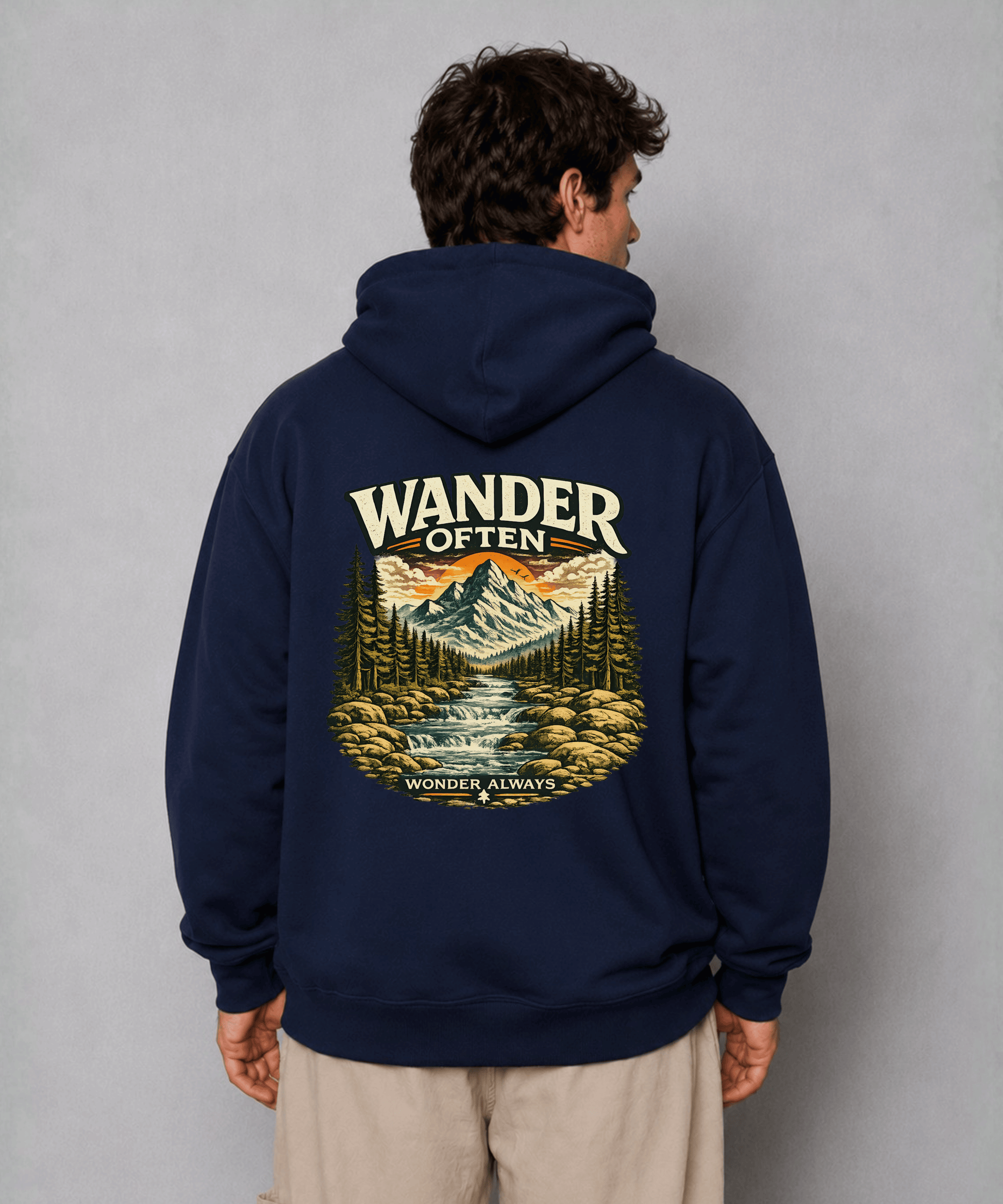 Wander Often™ Premium Hoodie - Wildserve - Inspirational Wildlife Tees
