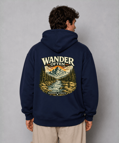 Wander Often™ Premium Hoodie - Wildserve - Inspirational Wildlife Tees