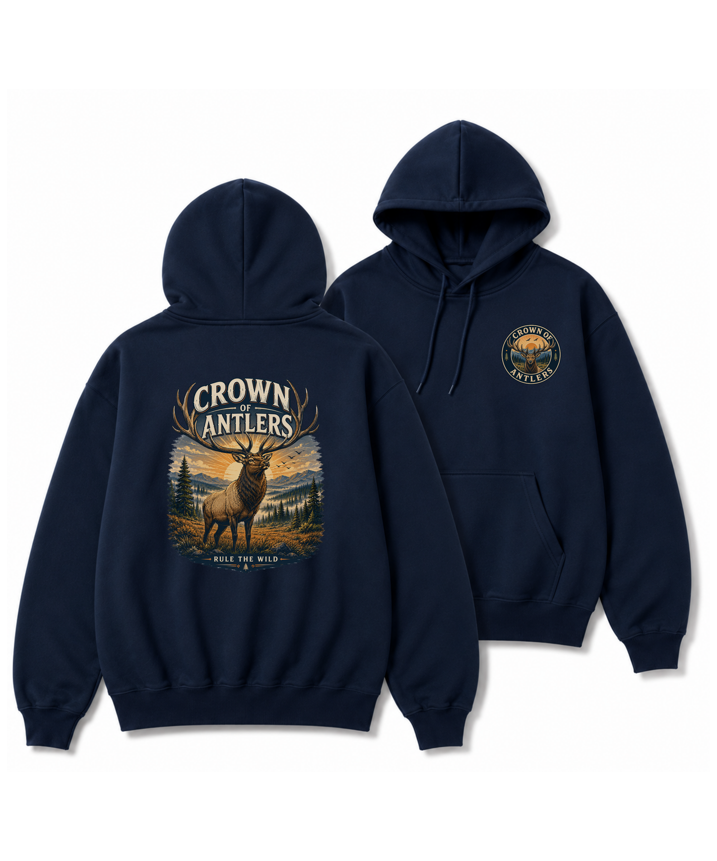 Crown of Antlers™ Premium Hoodie