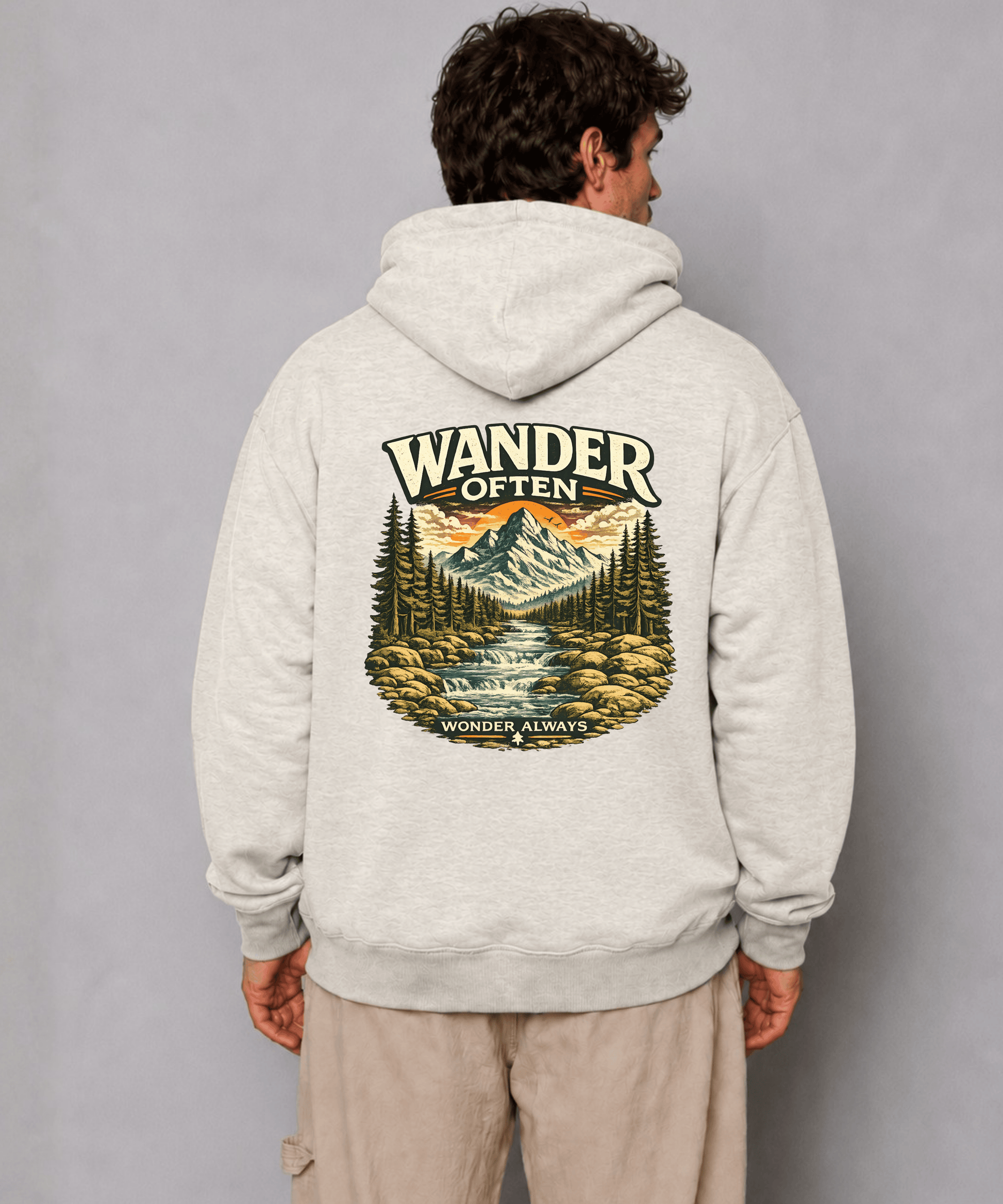 Wander Often™ Premium Hoodie - Wildserve - Inspirational Wildlife Tees