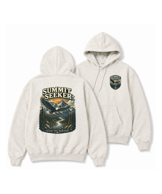 Summit Seeker™ Premium Hoodie - Wildserve - Inspirational Wildlife Tees
