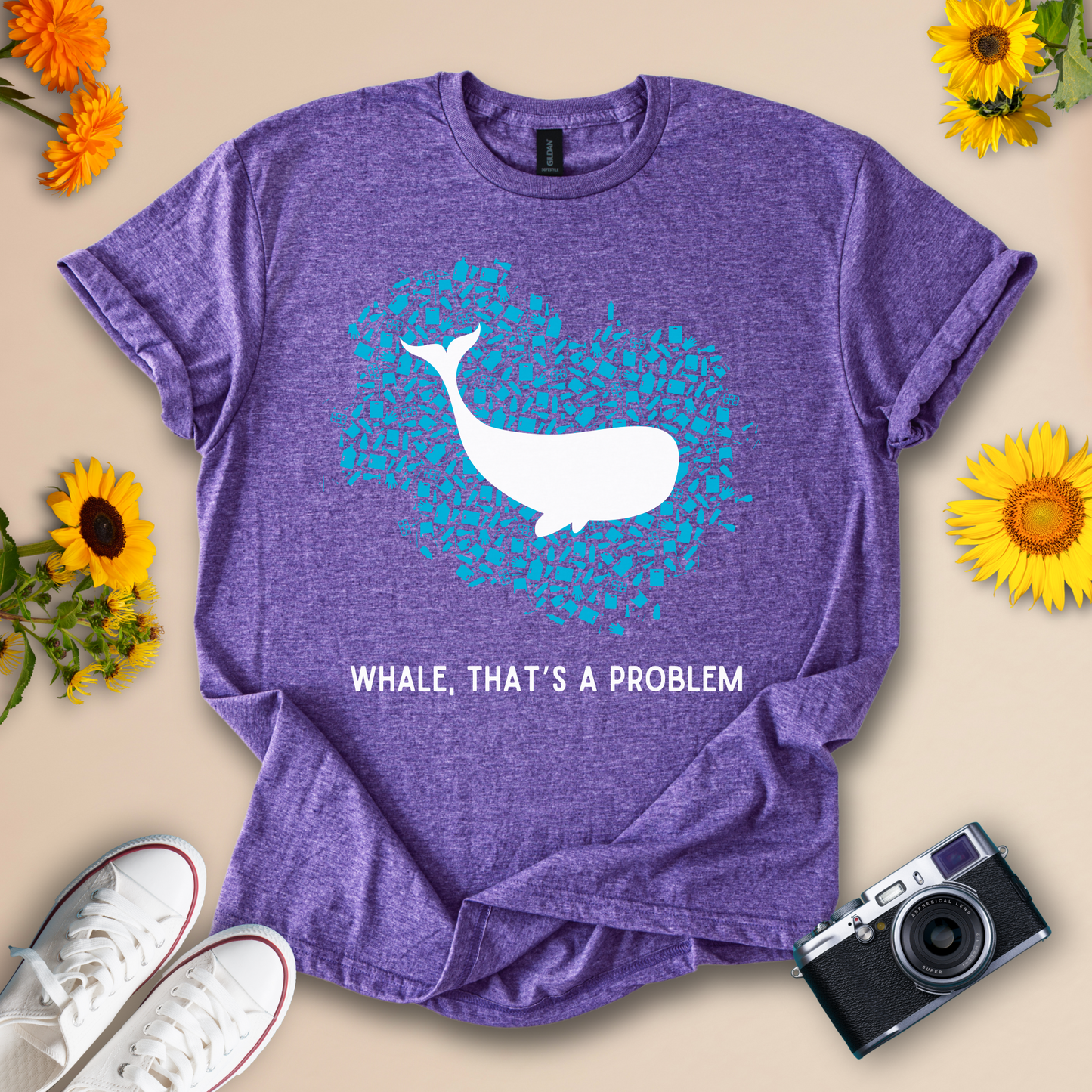 Whale, That's a Problem - Ocean Eco Tee