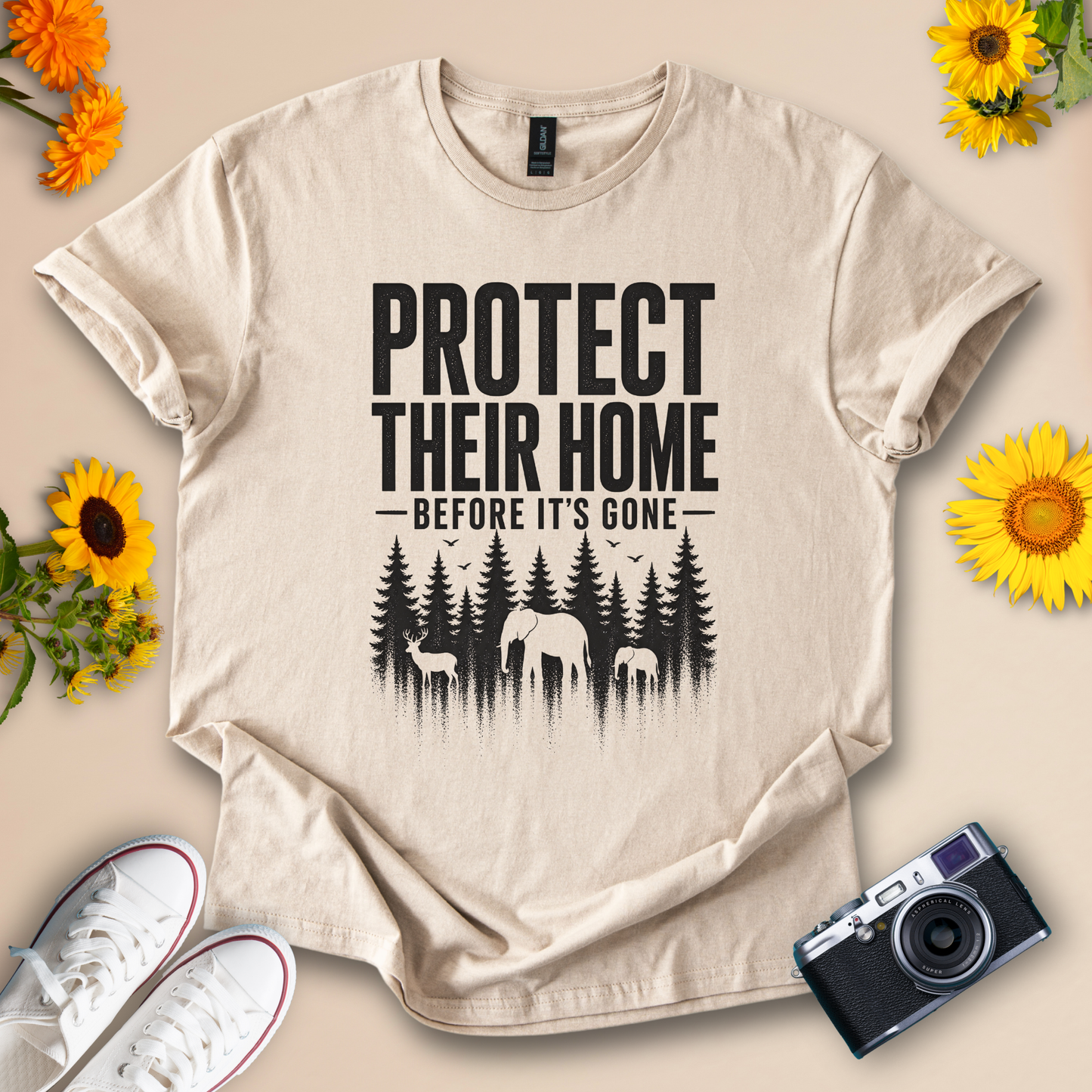Protect Their Home 🦌 - Wildserve - Inspirational Wildlife Tees