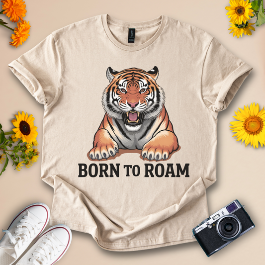 Born to Roam Tiger Tee