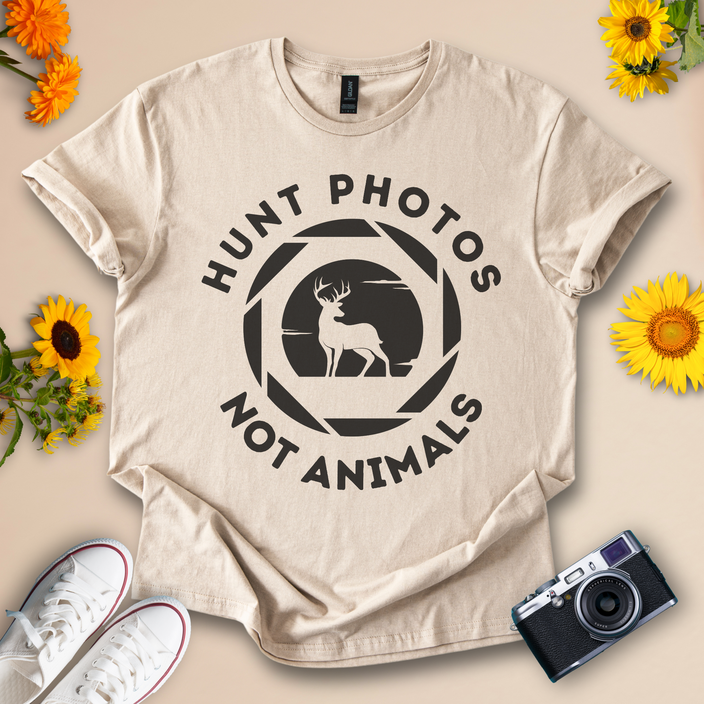Hunt Photos Not Animals Unisex Wildlide T-Shirt