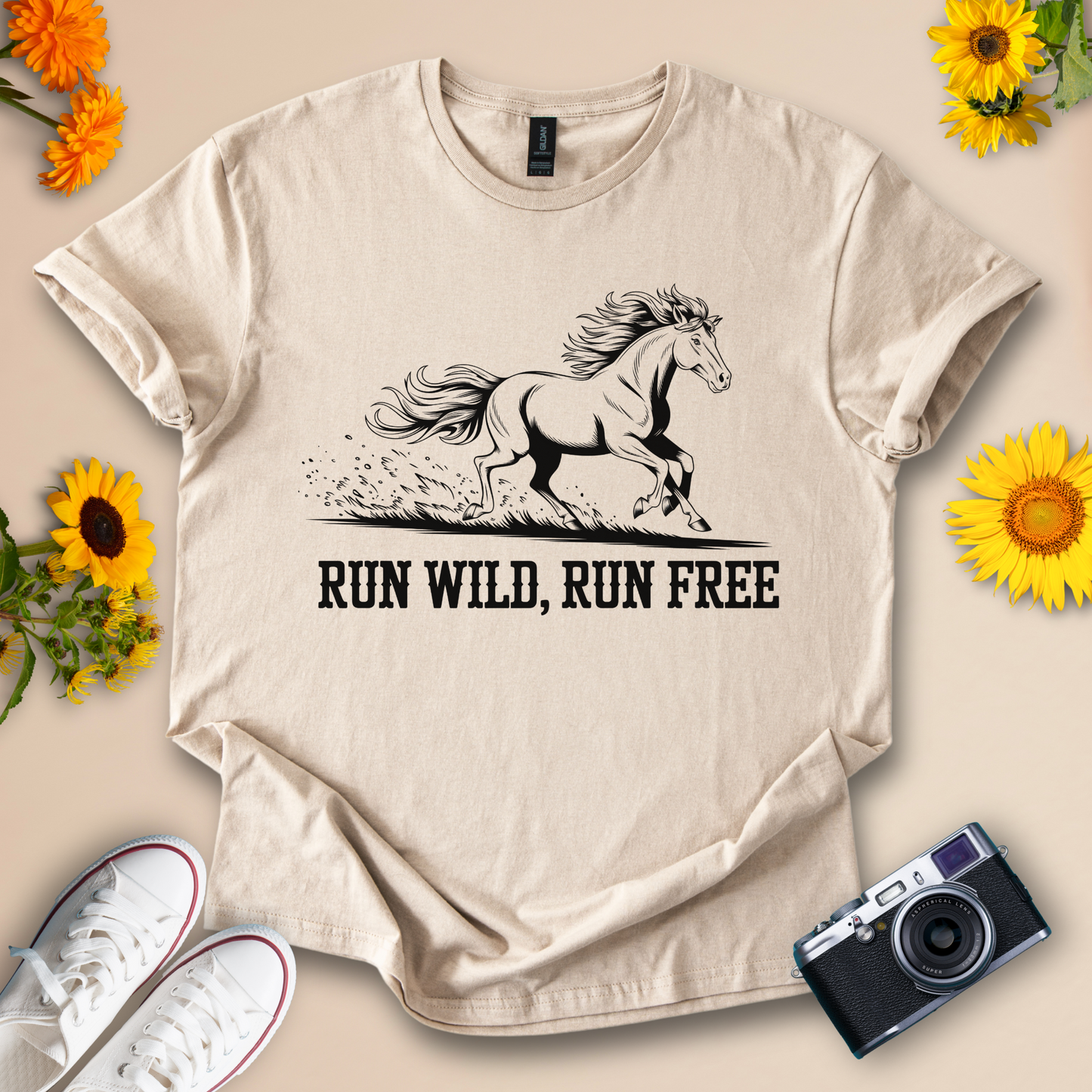 Run Wild, Run Free Wild Horse Design