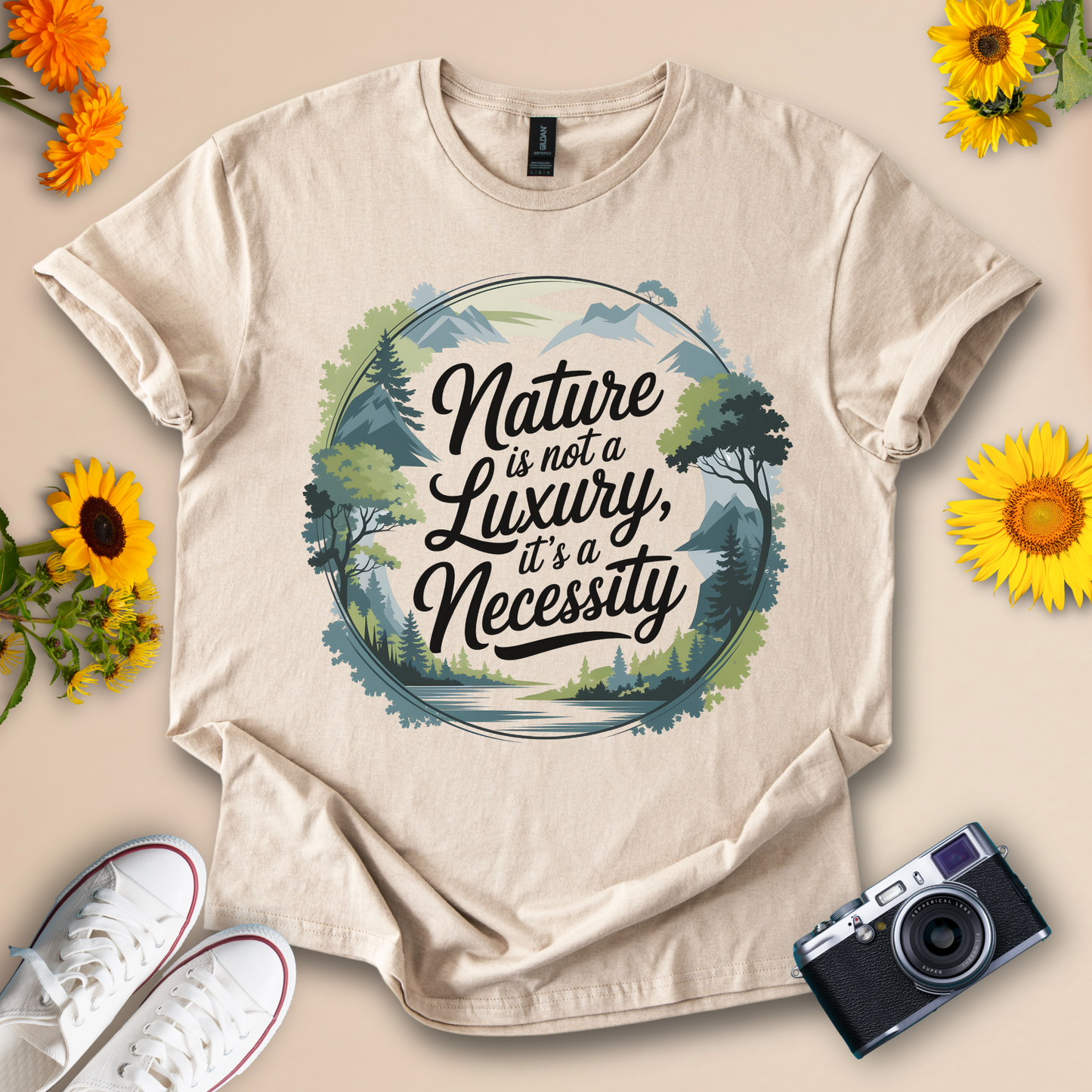Nature Necessity Eco-Friendly Graphic Tee