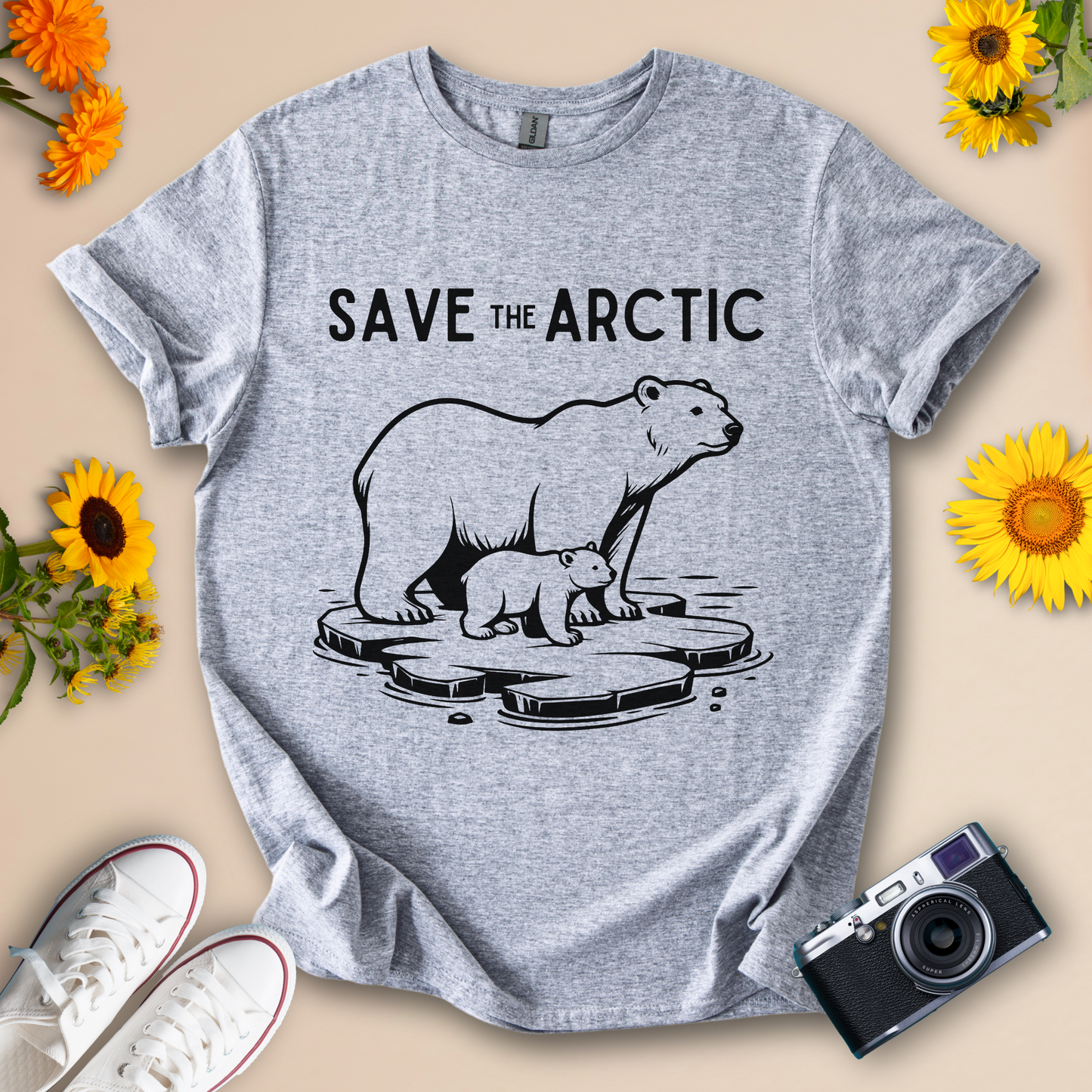 Save the Arctic Unisex Wildlife Eco Tee
