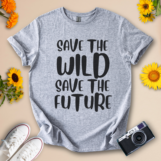 Save the Wild, Save the Future - Wildlife Eco Shirt