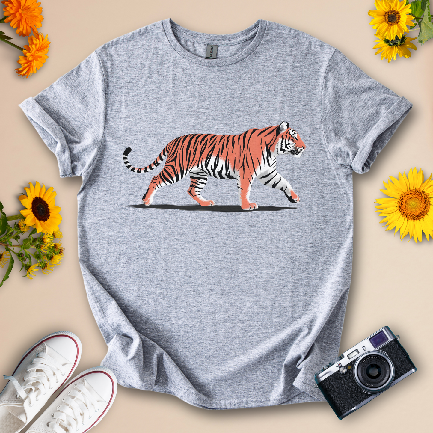 Tiger Walk Wild Tee