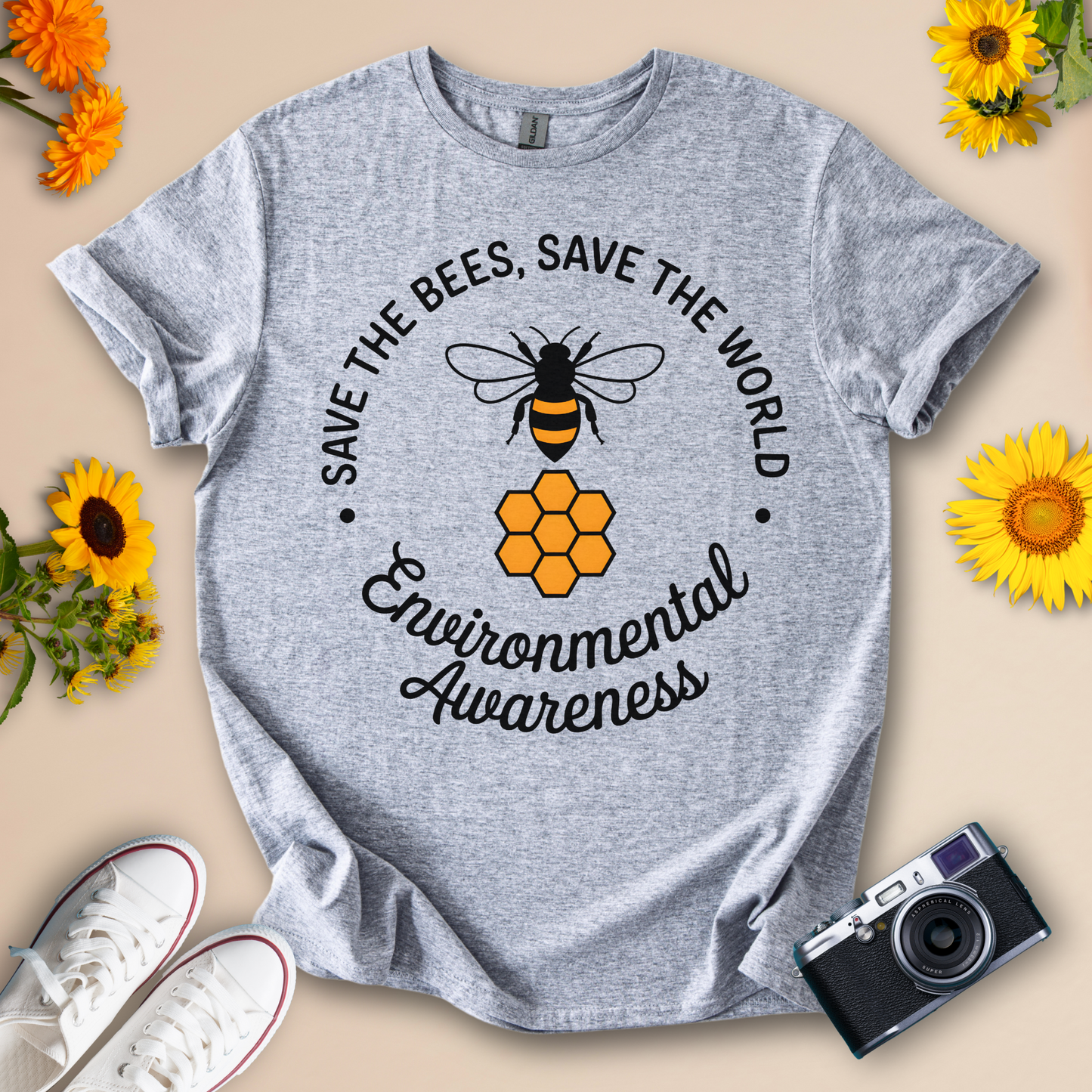 Save the Bees and Save the World Tee