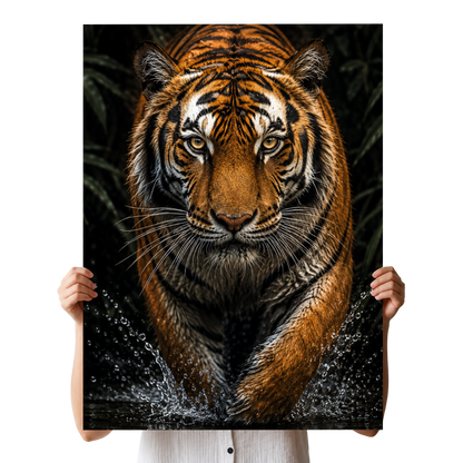 Tiger Portrait Poster - Wildserve - Inspirational Wildlife Tees