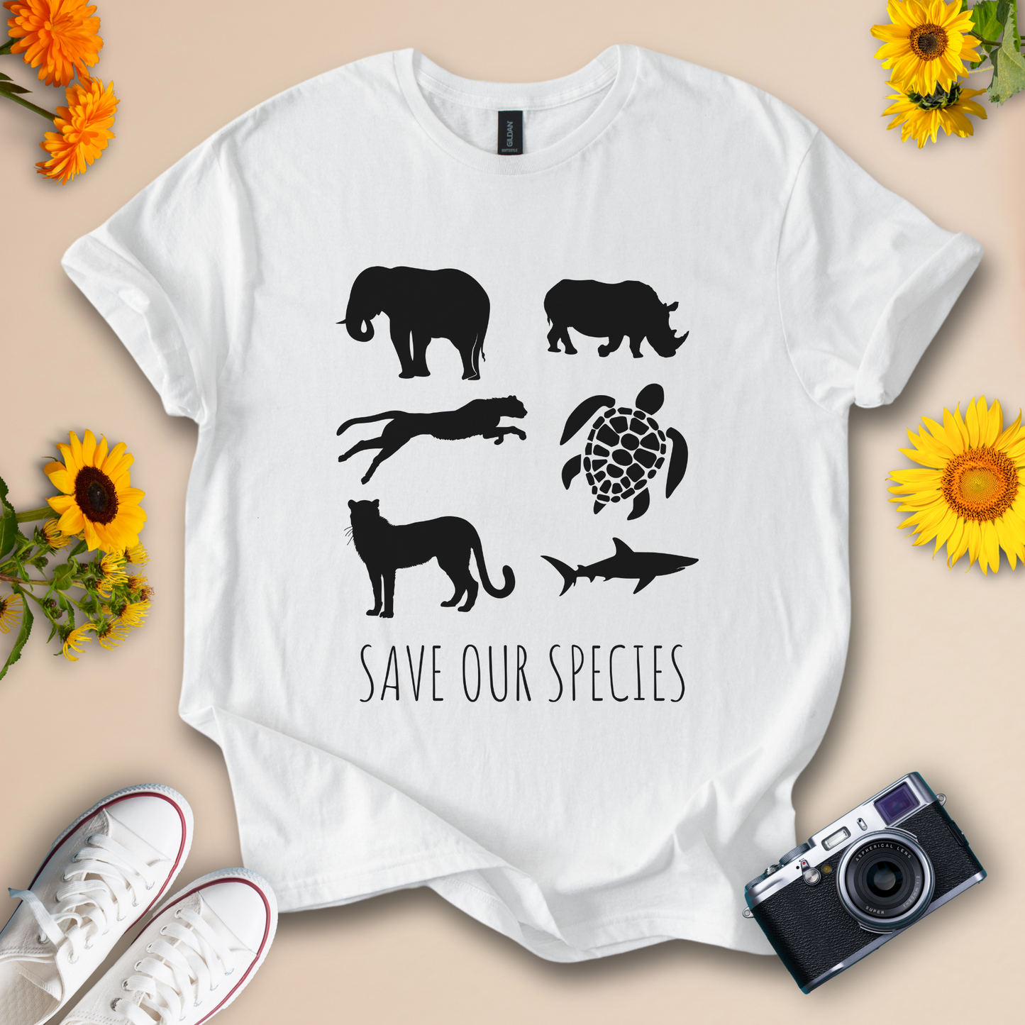 Save Our Species Unisex T-Shirt - Conservation Awareness Tee