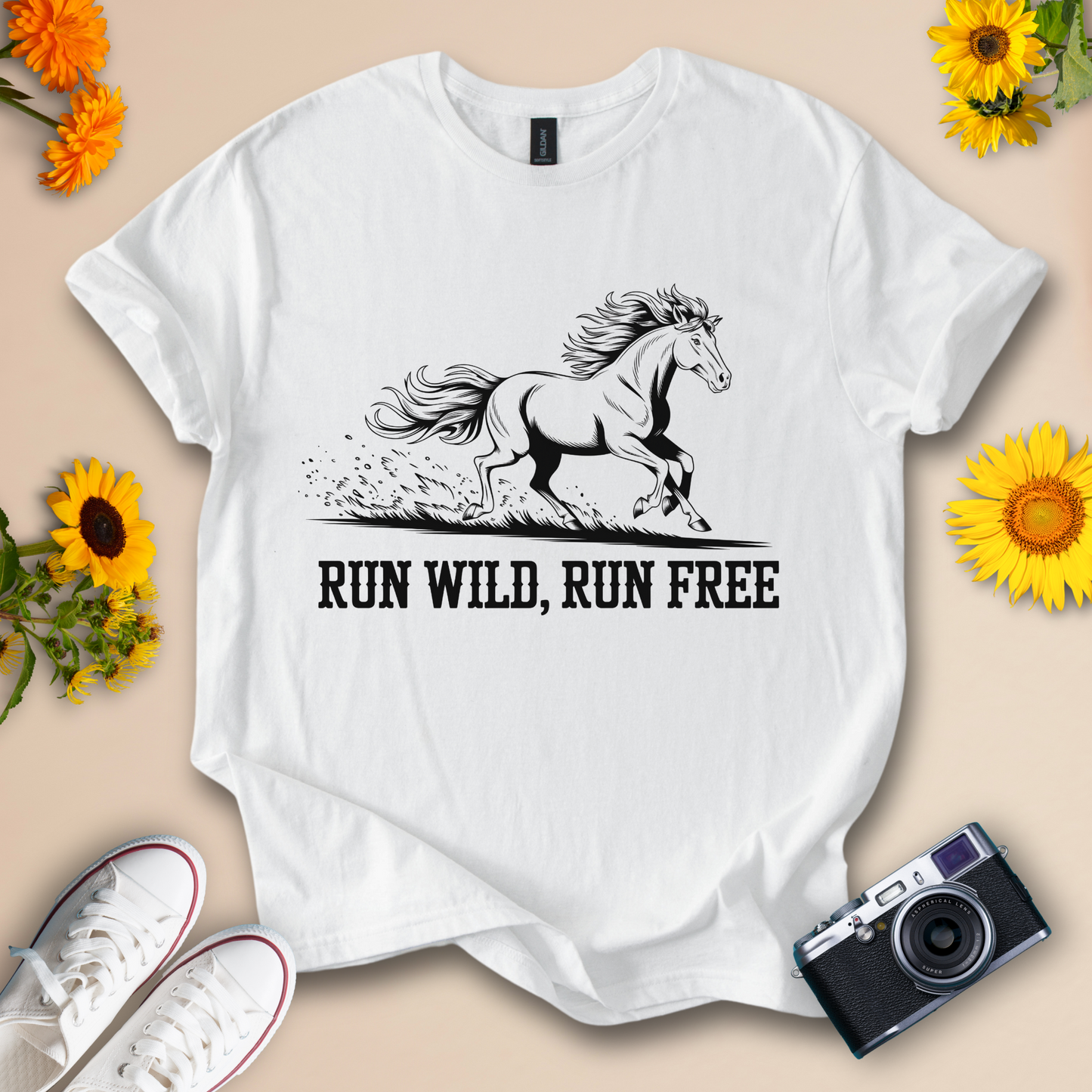 Run Wild, Run Free Wild Horse Design