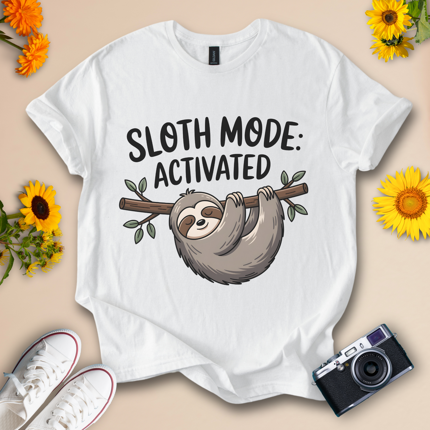 Sloth Mode Activated Relaxation Tee