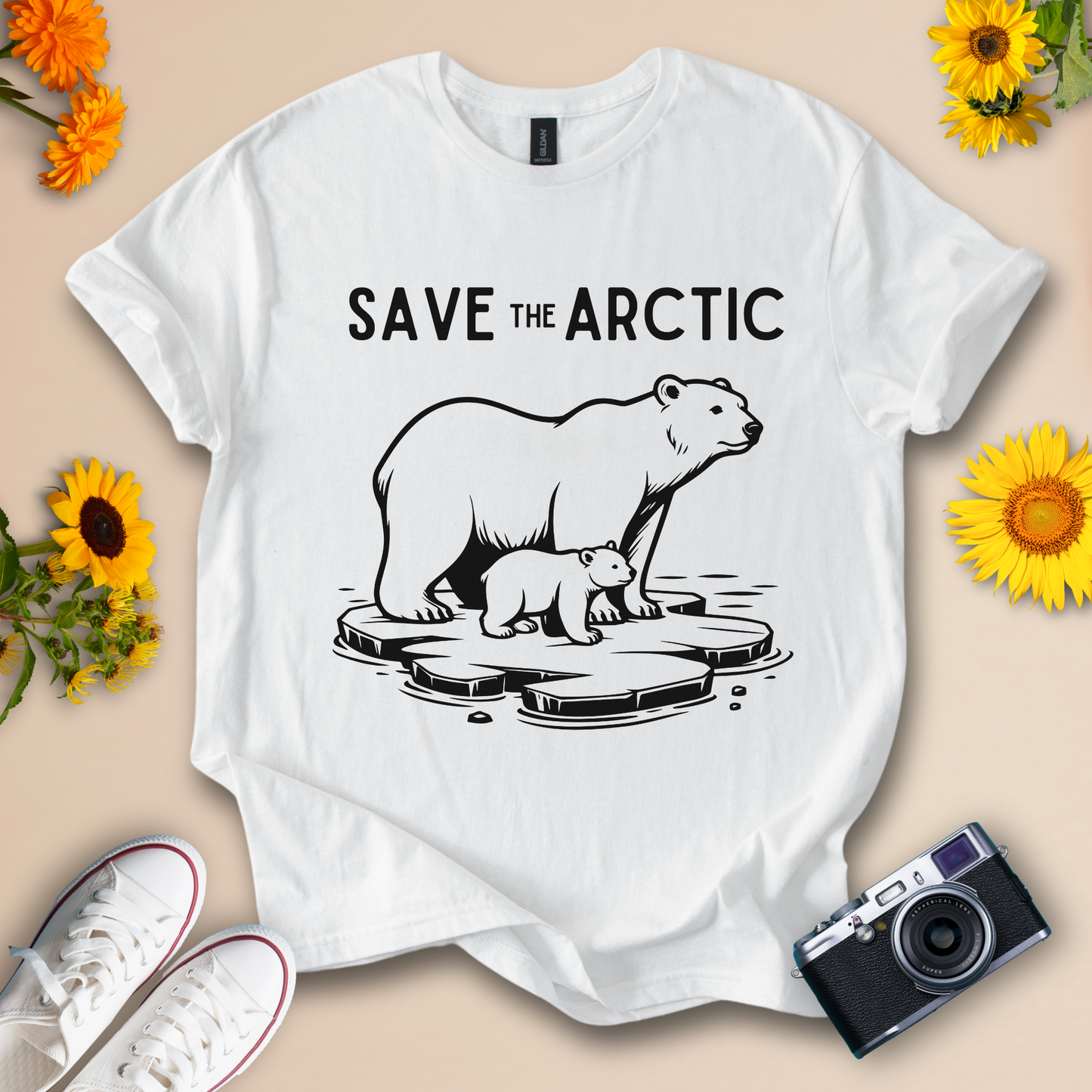 Save the Arctic Unisex Wildlife Eco Tee
